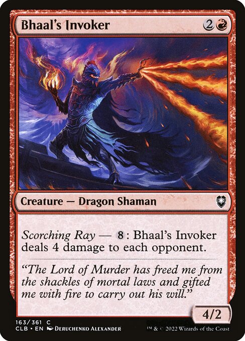 Bhaal's Invoker (163) [Commander Legends: Battle for Baldur's Gate]