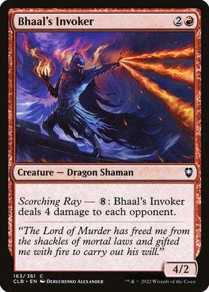 Bhaal's Invoker (163) [Commander Legends: Battle for Baldur's Gate]