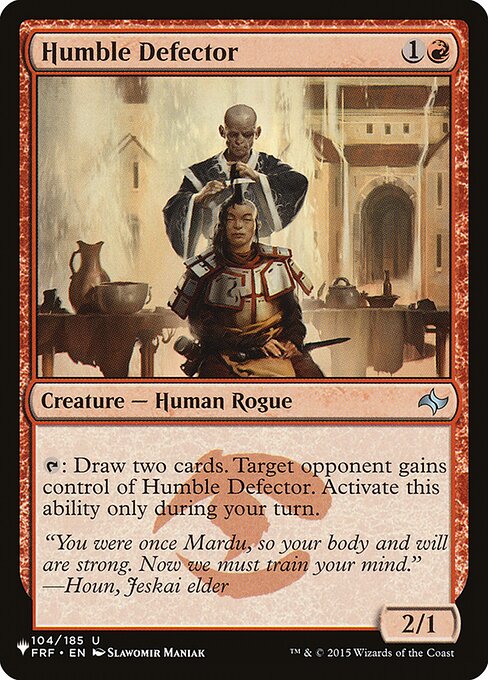 Humble Defector (FRF-104) [The List]
