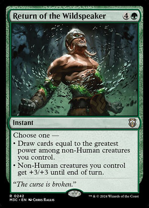 Return of the Wildspeaker (242) [Modern Horizons 3 Commander]