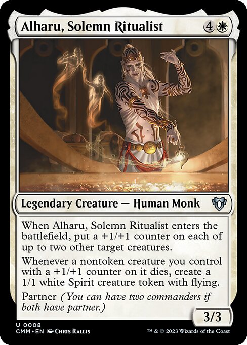 Alharu, Solemn Ritualist (8) [Commander Masters]
