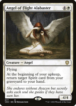 Angel of Flight Alabaster (77) [Crimson Vow Commander]