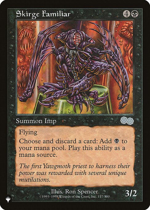 Skirge Familiar (USG-157) [The List]