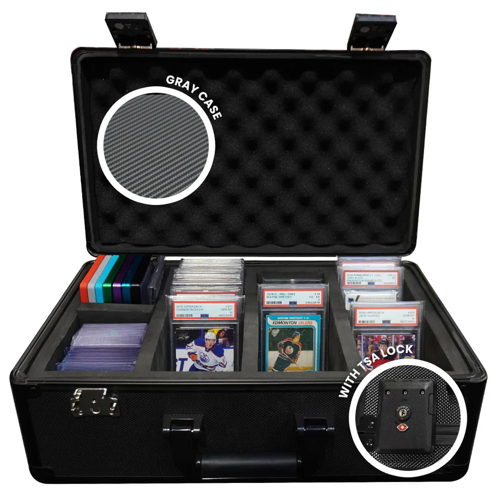 Evoretro 4-Row Aluminum Gray Case With TSA Lock