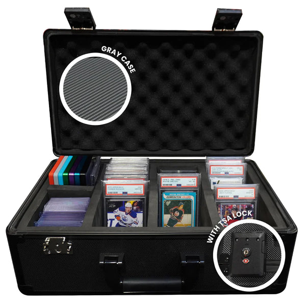 Evoretro 4-Row Aluminum Gray Case With TSA Lock