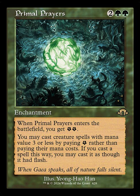 Primal Prayers (429) [Modern Horizons 3]