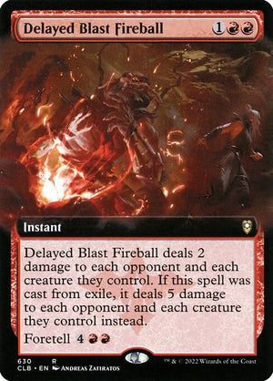 Delayed Blast Fireball (630) [Commander Legends: Battle for Baldur's Gate] [Extended Art]