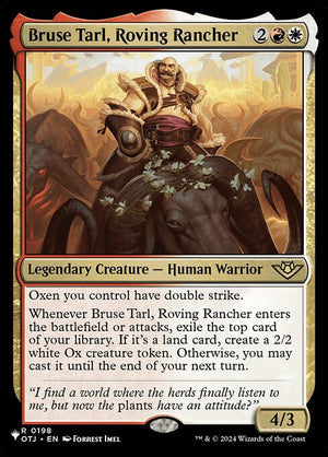 Bruse Tarl, Roving Rancher (OTJ-198) [The List]
