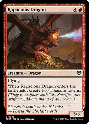 Rapacious Dragon (248) [Commander Masters]