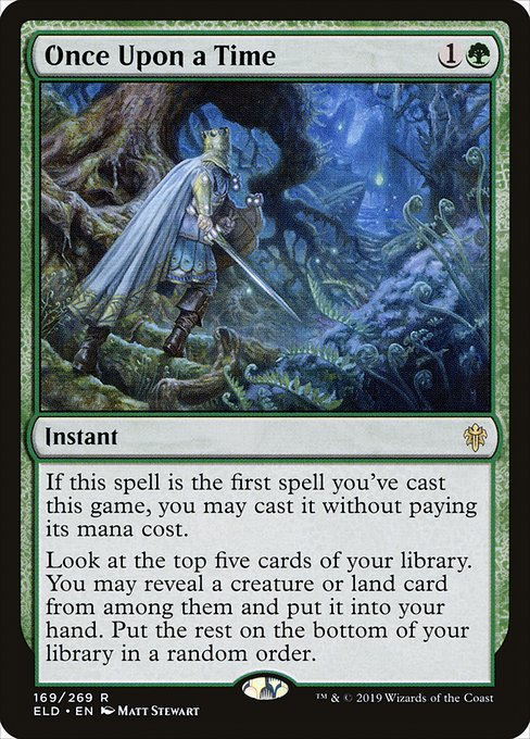 Once Upon a Time (169) [Throne of Eldraine]