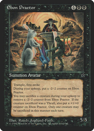 Ebon Praetor (37) [Fallen Empires]