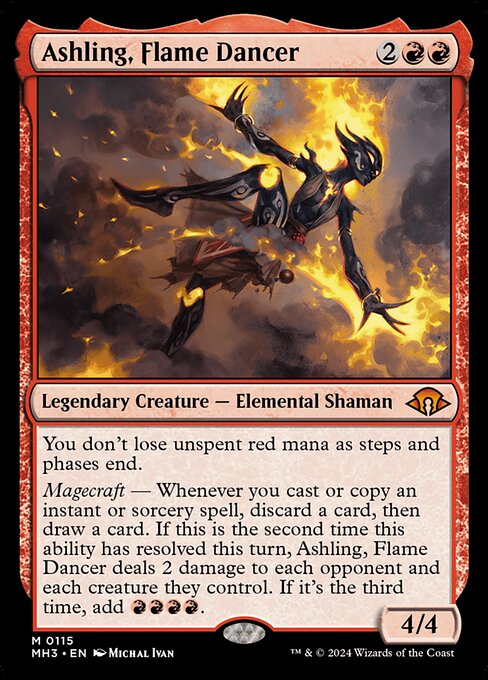 Ashling, Flame Dancer (115) [Modern Horizons 3]