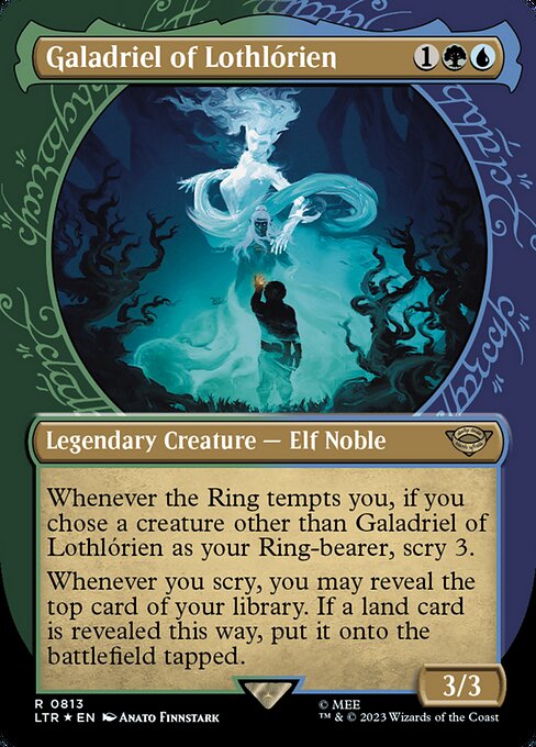 Galadriel of Lothlórien (813) [The Lord of the Rings: Tales of Middle-earth] [Showcase, Borderless]