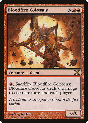 Bloodfire Colossus (191) [Tenth Edition]