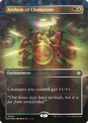 Anthem of Champions (405) [Foundations]
