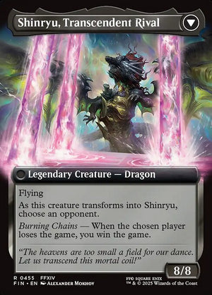 Zenos yae Galvus // Shinryu, Transcendent Rival (455) [Final Fantasy] Reverse