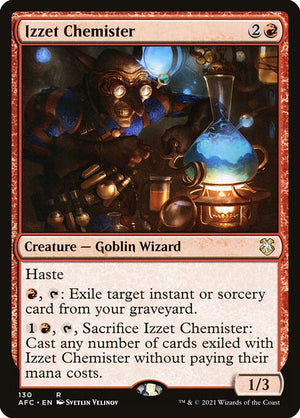 Izzet Chemister (130) [Forgotten Realms Commander]