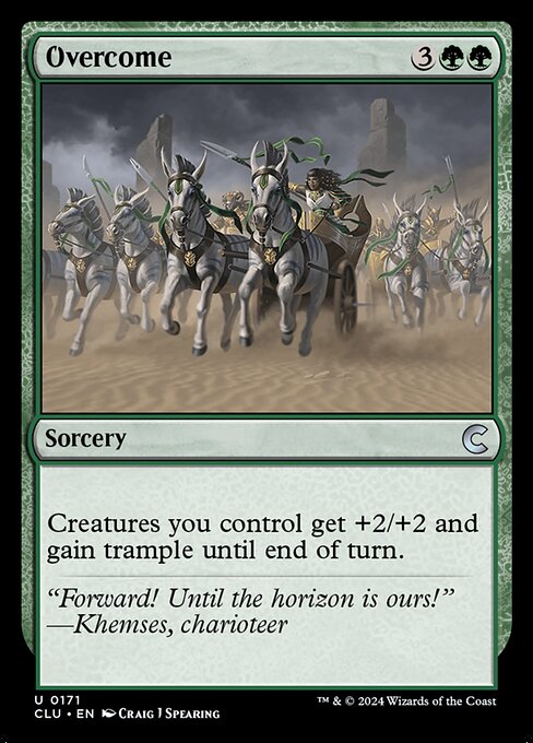 Overcome (171) [Ravnica: Clue Edition]