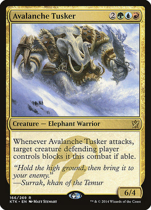 Avalanche Tusker (166) [Khans of Tarkir]