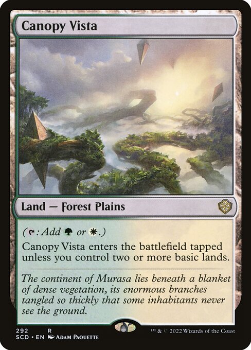 Canopy Vista (292) [Starter Commander Decks]