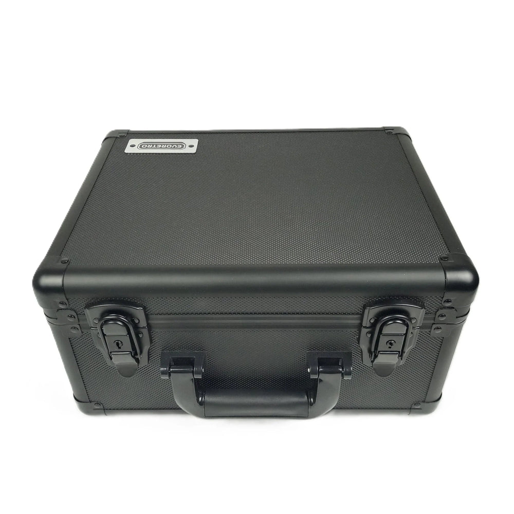 Evoretro 3-Row Aluminium Black Case With Key System