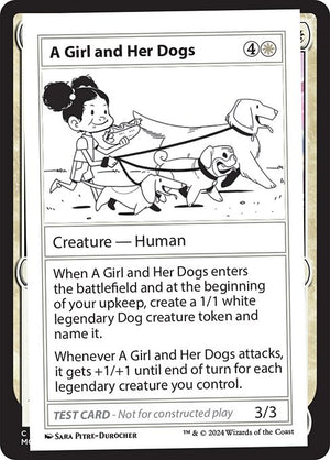 A Girl and Her Dogs (999-AGD) [Mystery Booster 2]