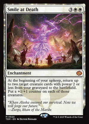 Smile at Death (24p) [Tarkir: Dragonstorm Promos]