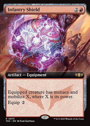 Infantry Shield (75) [Tarkir: Dragonstorm Commander]