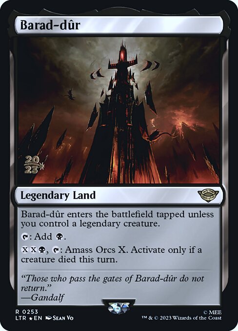 Barad-dûr (253s) [Tales of Middle-earth Promos]