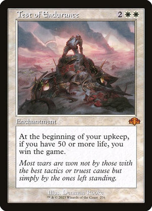 Test of Endurance (276) [Dominaria Remastered]