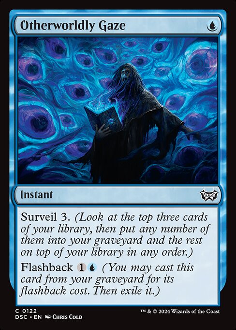 Otherworldly Gaze (122) [Duskmourn: House of Horror Commander]