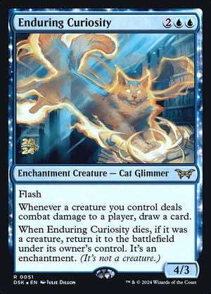 Enduring Curiosity (51s) [Duskmourn: House of Horror Promos]