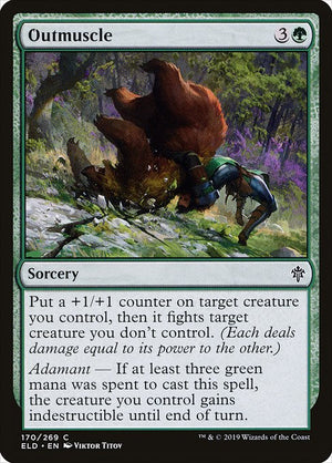 Outmuscle (170) [Throne of Eldraine]