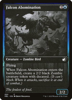 Falcon Abomination (52) [Innistrad: Double Feature]