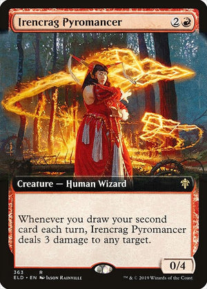 Irencrag Pyromancer (363) [Throne of Eldraine] [Extended Art]