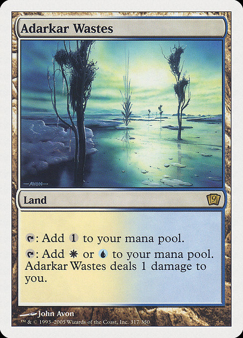 Adarkar Wastes (317) [Ninth Edition]