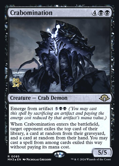 Crabomination (85s) [Modern Horizons 3 Promos]