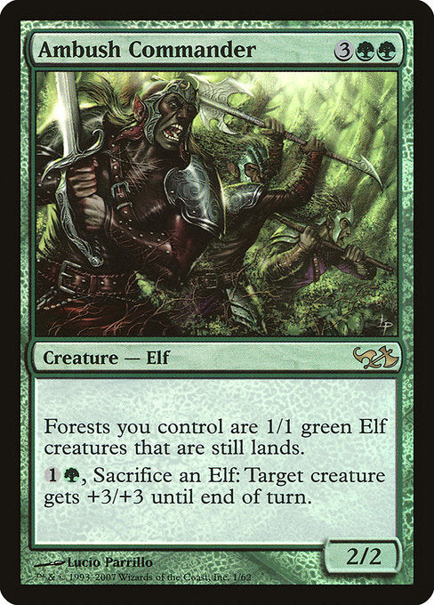 Ambush Commander (1) [Duel Decks: Elves vs. Goblins]