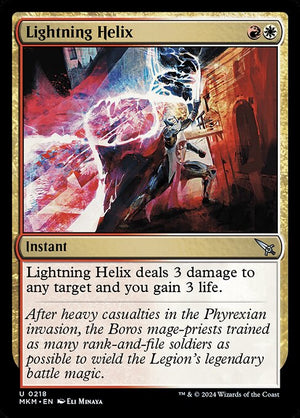 Lightning Helix (218) [Murders at Karlov Manor]