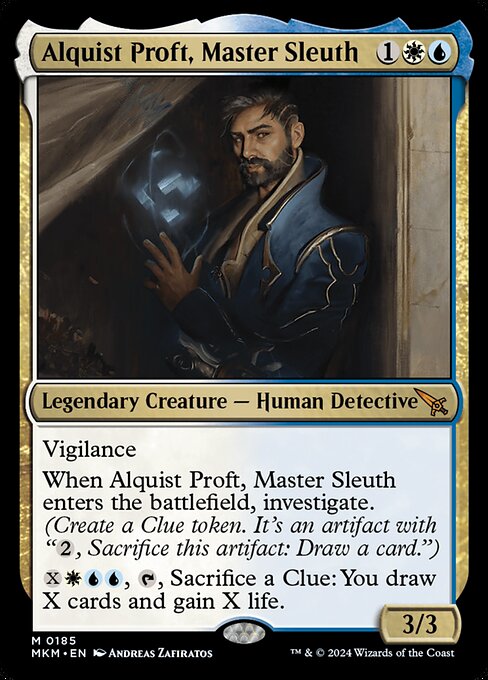 Alquist Proft, Master Sleuth (185) [Murders at Karlov Manor]