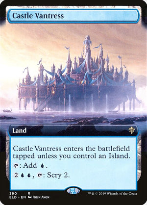 Castle Vantress (390) [Throne of Eldraine] [Extended Art]