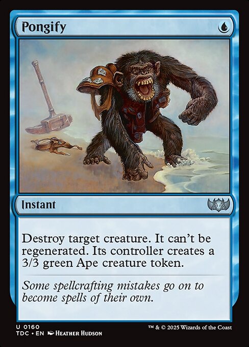Pongify (160) [Tarkir: Dragonstorm Commander]