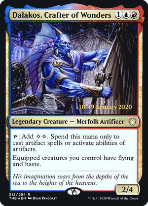 Dalakos, Crafter of Wonders (212s) [Theros Beyond Death Promos]