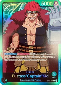 Eustass"Captain"Kid (001) (ST02-001) [Super Pre-Release Starter Deck 2: Worst Generation]