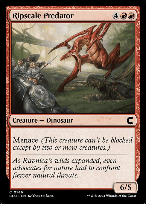 Ripscale Predator (146) [Ravnica: Clue Edition]