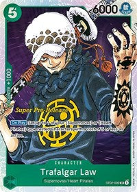 Trafalgar Law (ST02-009) [Super Pre-Release Starter Deck 2: Worst Generation]