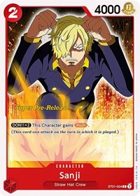 Sanji (ST01-004) [Super Pre-Release Starter Deck 1: Straw Hat Crew]