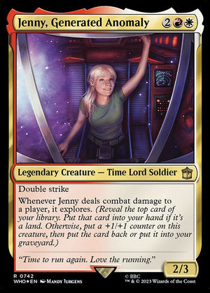 Jenny, Generated Anomaly (742) [Doctor Who]