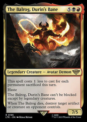 The Balrog, Durin's Bane (195) [The Lord of the Rings: Tales of Middle-earth]