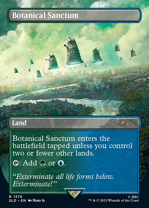 Botanical Sanctum (1376) [Secret Lair Drop] [Borderless]